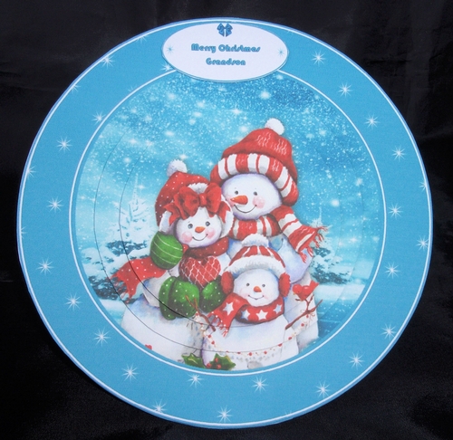 7.5 in circular rocker card