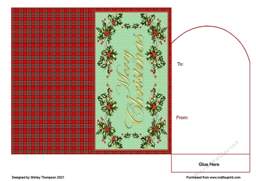 Tartan money wallet