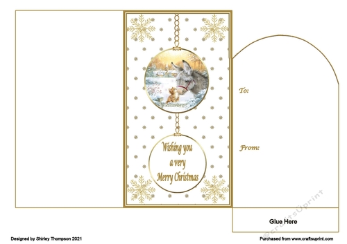 Donkey & kitten bauble money wallet.
