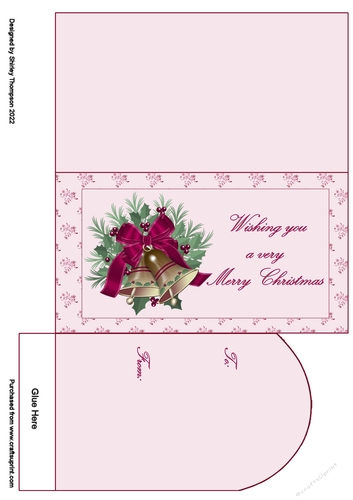 Christmas bells money wallet