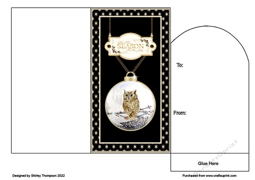 Owl bauble money wallet
