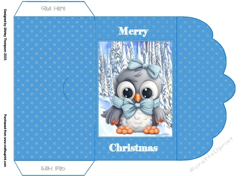 Cute baby penguin money wallet 1