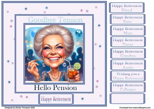 8 x 8  ladies retirement quick card front.2