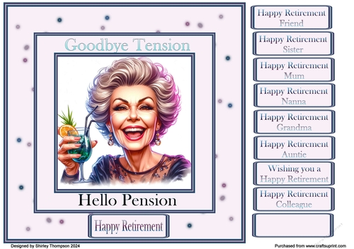 8 x 8  ladies retirement quick card front.5
