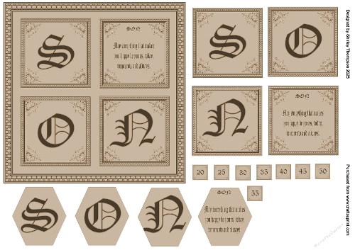 6in Son step by step card front