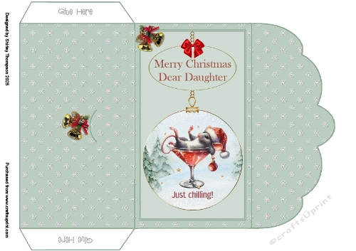 Just chilling bauble money wallet (Daughter).