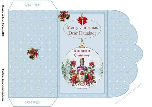 Spirit of Christmas bauble money wallet (Daughter).