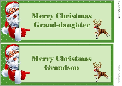 Pair of large DL toppers (Grandson & Grand-daughter).