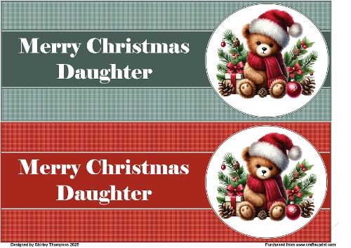 Pair of large DL toppers (Daughter).