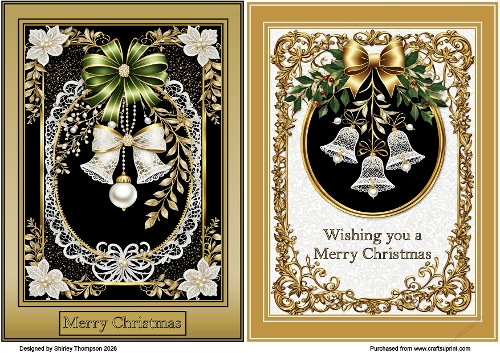 Pair of A5 quick card fronts.