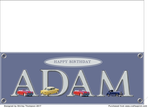 Large DL name card (Adam)