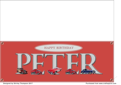 Large DL name card (Peter)