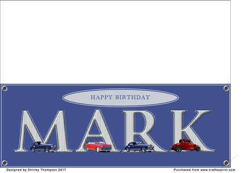 Large DL name card (Mark)