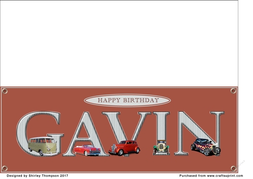 Large DL name card (Gavin)