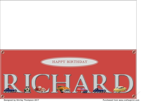 Large DL name card (Richard)