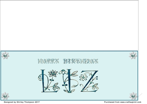 Large DL name card (Liz)