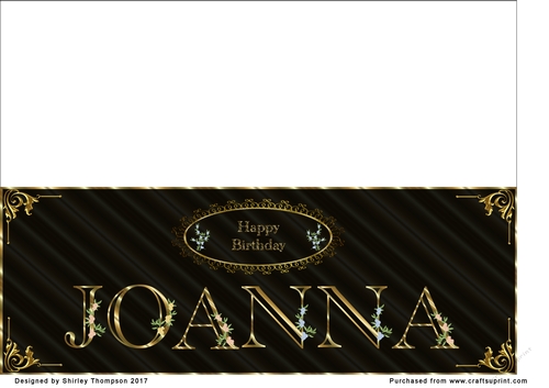 Large DL name card (Joanna)