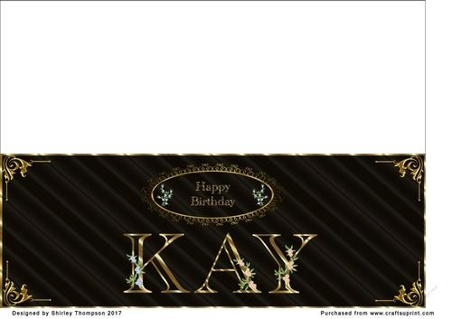 Large DL name card (Kay)