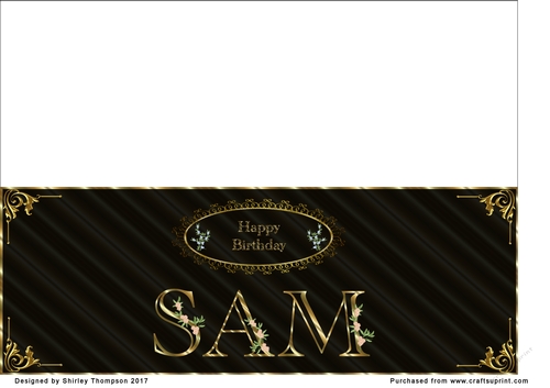 Large DL name card (Sam)