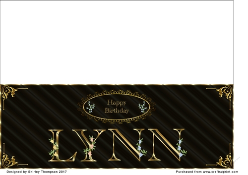 Large DL name card (Lynn)
