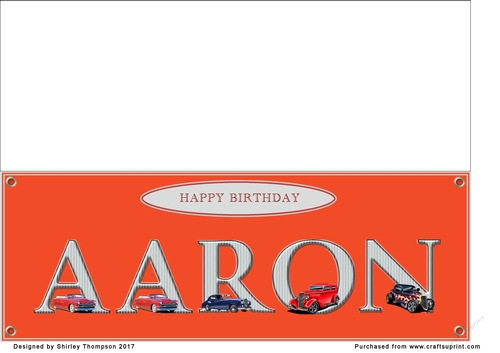 Large DL name card (Aaron)