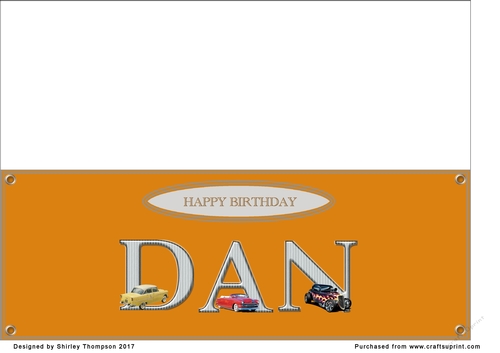 Large DL name card (Dan)