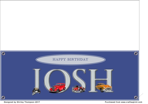 Large DL name card (Josh)
