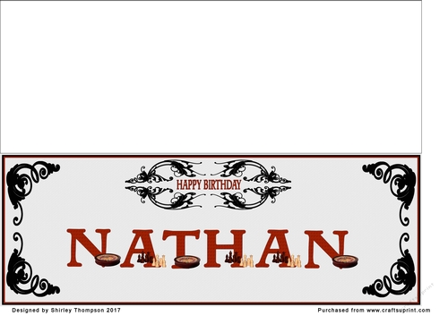 Games large DL name card (Nathan)