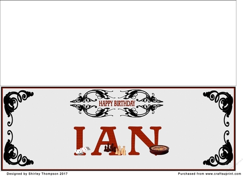 Games large DL name card (Ian)