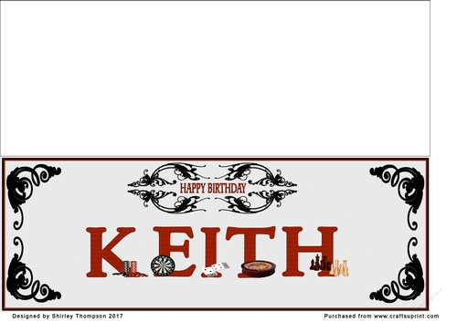 Games large DL name card (Keith)