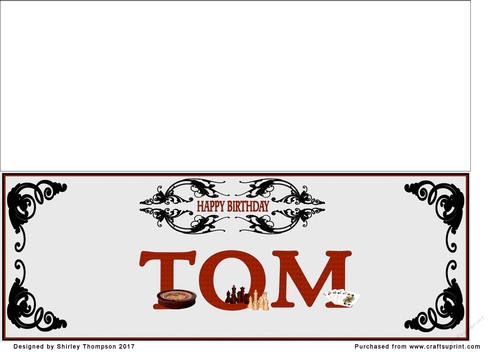 Games large DL name card (Tom)