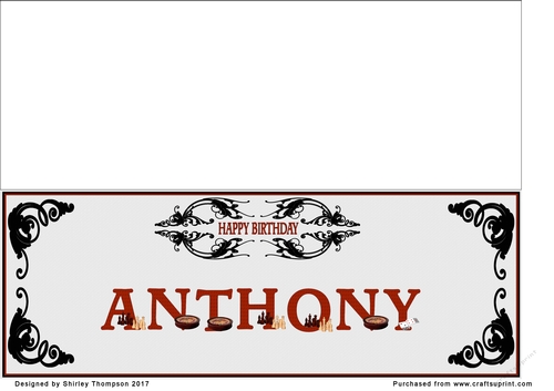Games large DL name card (Anthony)