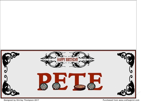 Games large DL name card (Pete)