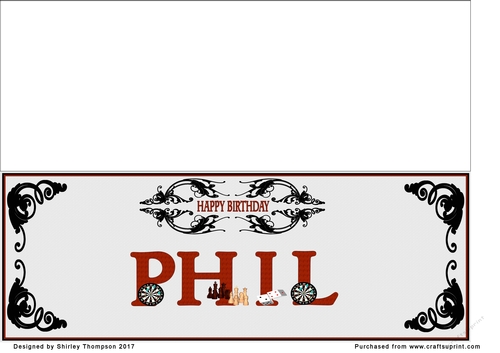 Games large DL name card (Phil)
