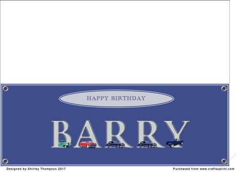 Large DL name card (Barry)