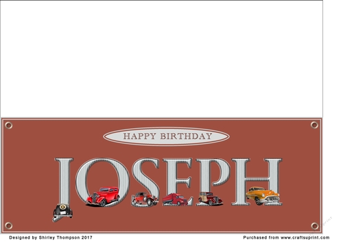 Large DL name card (Joseph)