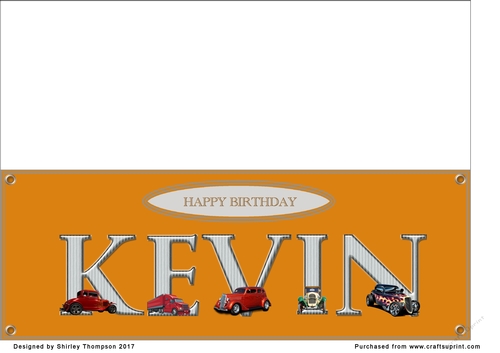 Large DL name card (Kevin)