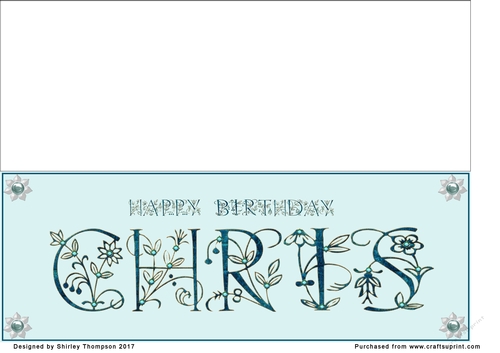 Large DL name card (Chris)