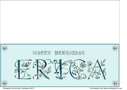 Large DL name card (Erica)
