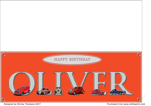 Large DL name card (Oliver)
