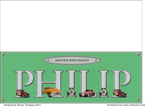 Large DL name card (Philip)