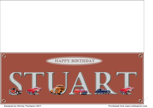 Large DL name card (Stuart)