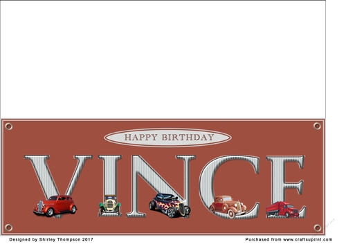 Large DL name card (Vince)