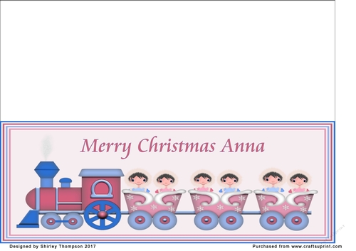 Eskimo kids DL name card (Anna)