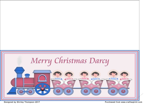 Eskimo kids DL name card (Darcy)