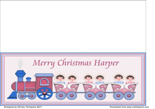 Eskimo kids DL name card (Harper)