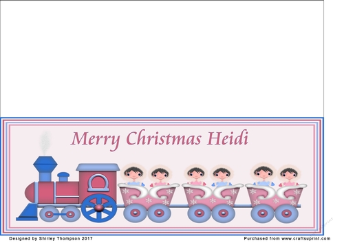 Eskimo kids DL name card (Heidi)