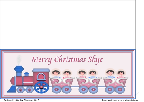Eskimo kids DL name card (Skye)