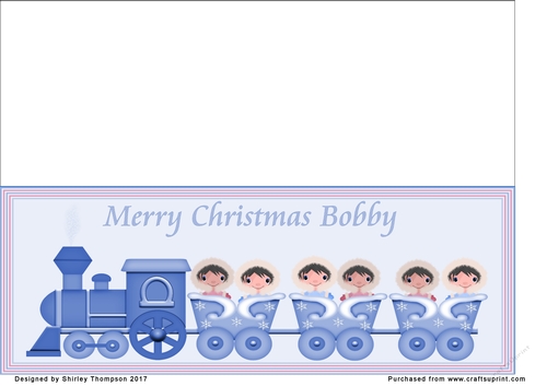 Eskimo kids DL name card (Bobby)