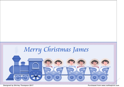 Eskimo kids DL name card (James)